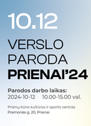 Šių metų spalio 12 d. Prienų sporto centre vyks pirmoji Prienų rajono verslo paroda PRIENAI’24