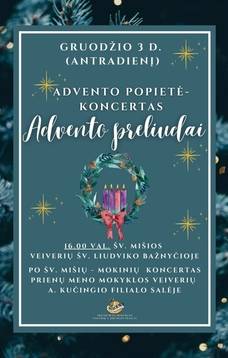 Advent afternoon-concert "Advent Preludes"