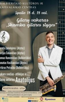 Gitarų vakaras „Skamba gitaros stygos“