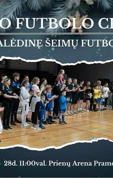 Nemuno futbolo centro Kalėdinė šeimų futbolo šventė