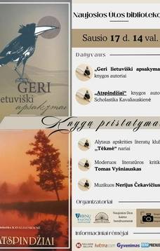 Presentation of the books "Good Lithuanian Stories" and "Reflections"