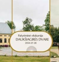 Daukšiagirė estate (Dvaro st. 15, Daukšiagirė village, Pakuonis sen.) - experiential excursion