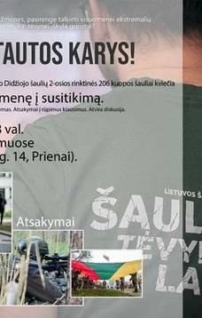 Susitikimas „Šaulys – tautos karys!“