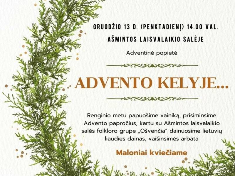 Popietė „Advento kelyje…“