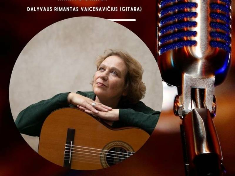 An evening of original songs and romances by Dalia Vaicenavičienė "Songs of the Shore"