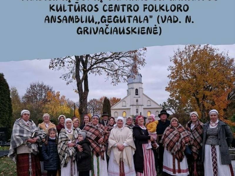 Šokių vakaras su Garliavos kultūros centro folkloro ansambliu „Gegutala“