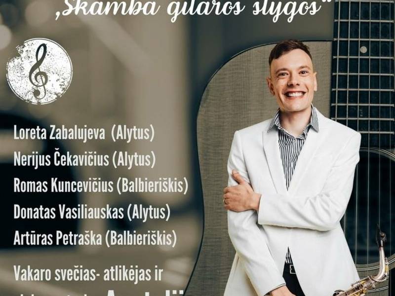 Gitarų vakaras „Skamba gitaros stygos“