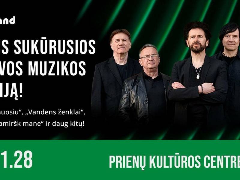 Hiperband concert "Songs that created the history of Lithuanian music!"