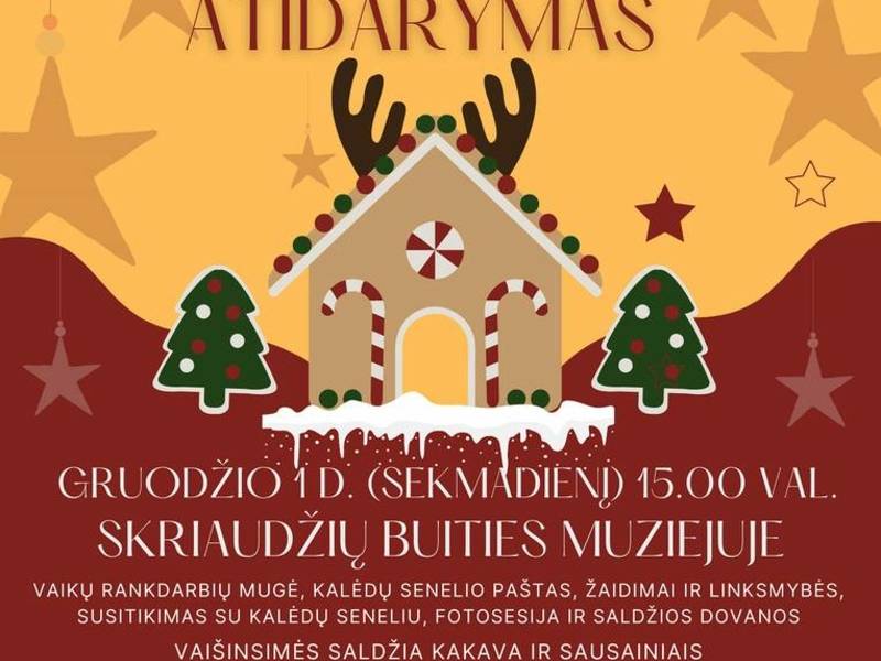 Kalėdų senelio rezidencijos atidarymas