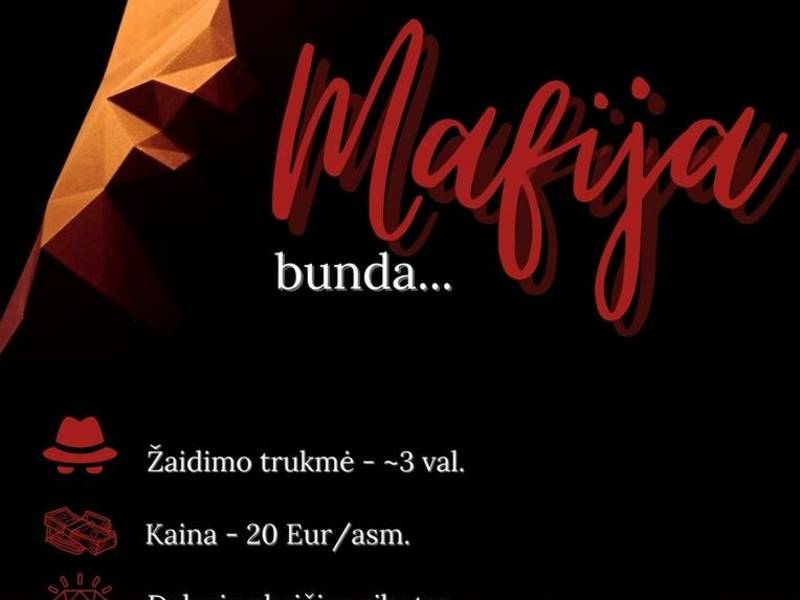 Žaidimas „Mafija bunda…“