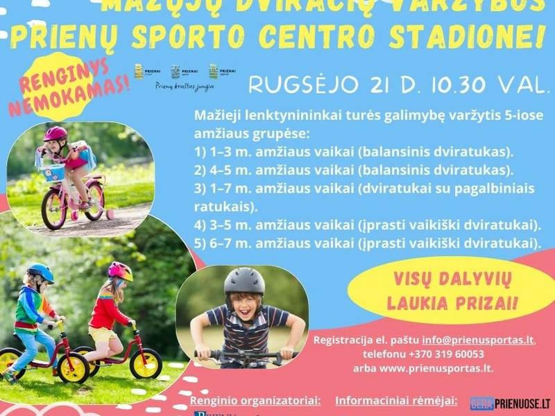 Small bike competition for the European Mobility Week