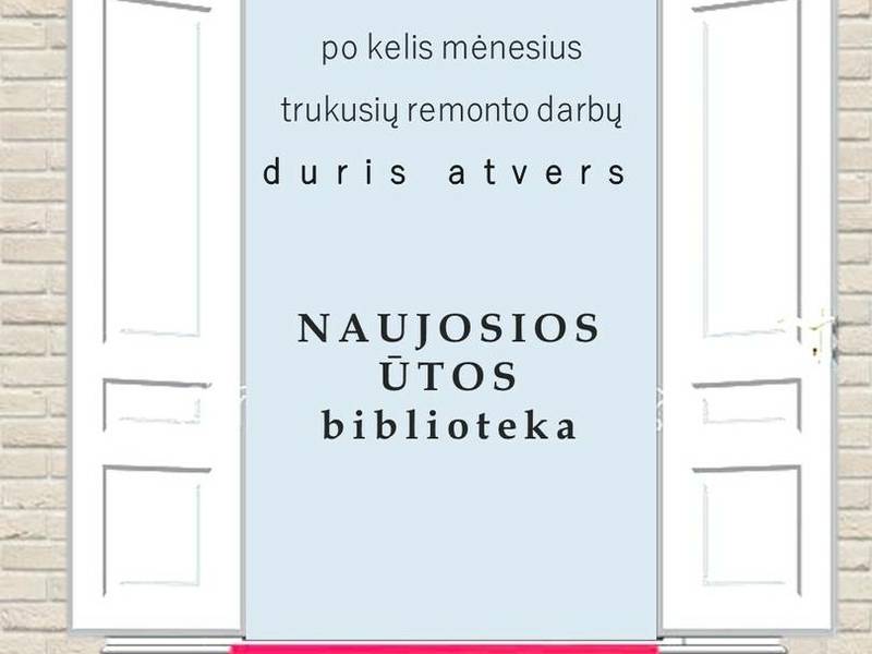 Naujosios Ūtos bibliotekos atidarymas