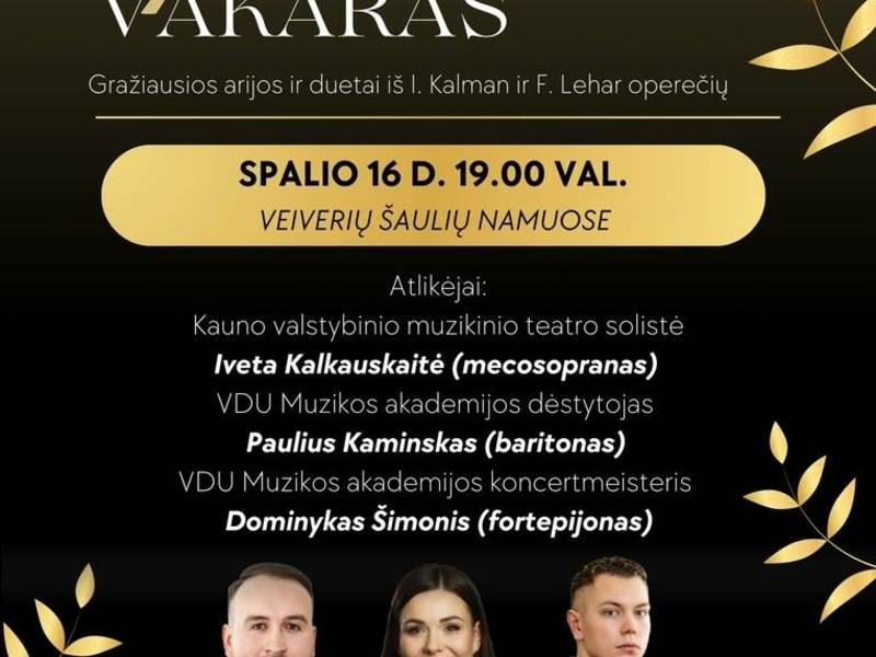 Operetės vakaras