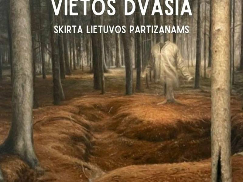 Menininko, VDA Kauno fakulteto lektoriaus doc. Donato Inio istorinio žanro tapybos darbų parodos „Vietos dvasia“, skirtos Lietuvos partizanams, pristatymas