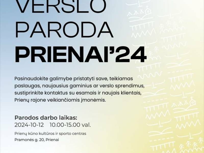 Prienų rajono verslo paroda PRIENAI’24